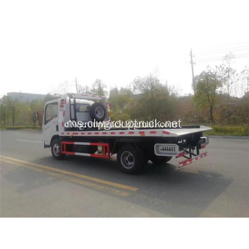 Diesel Fuel Wrecker Kereta Flatbed Tow Truck